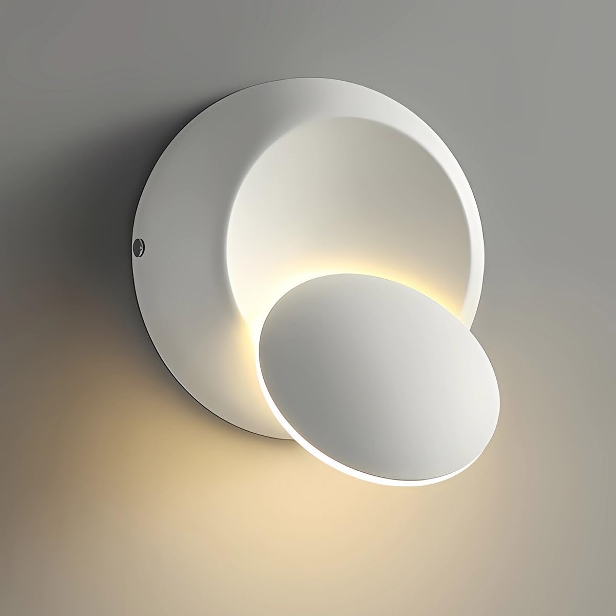 LED Modern Wall Lamp 350° Rotatable Wall Light