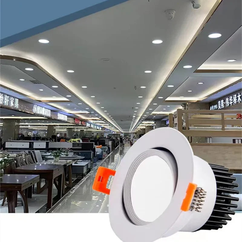 HIGH-PERFORMANCE LED DOWNLIGHT ANGLE ADJUSTABLE ANTI-GLARE AIDREAMS