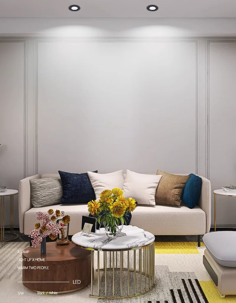 HIGH-PERFORMANCE LED DOWNLIGHT ANGLE ADJUSTABLE ANTI-GLARE AIDREAMS