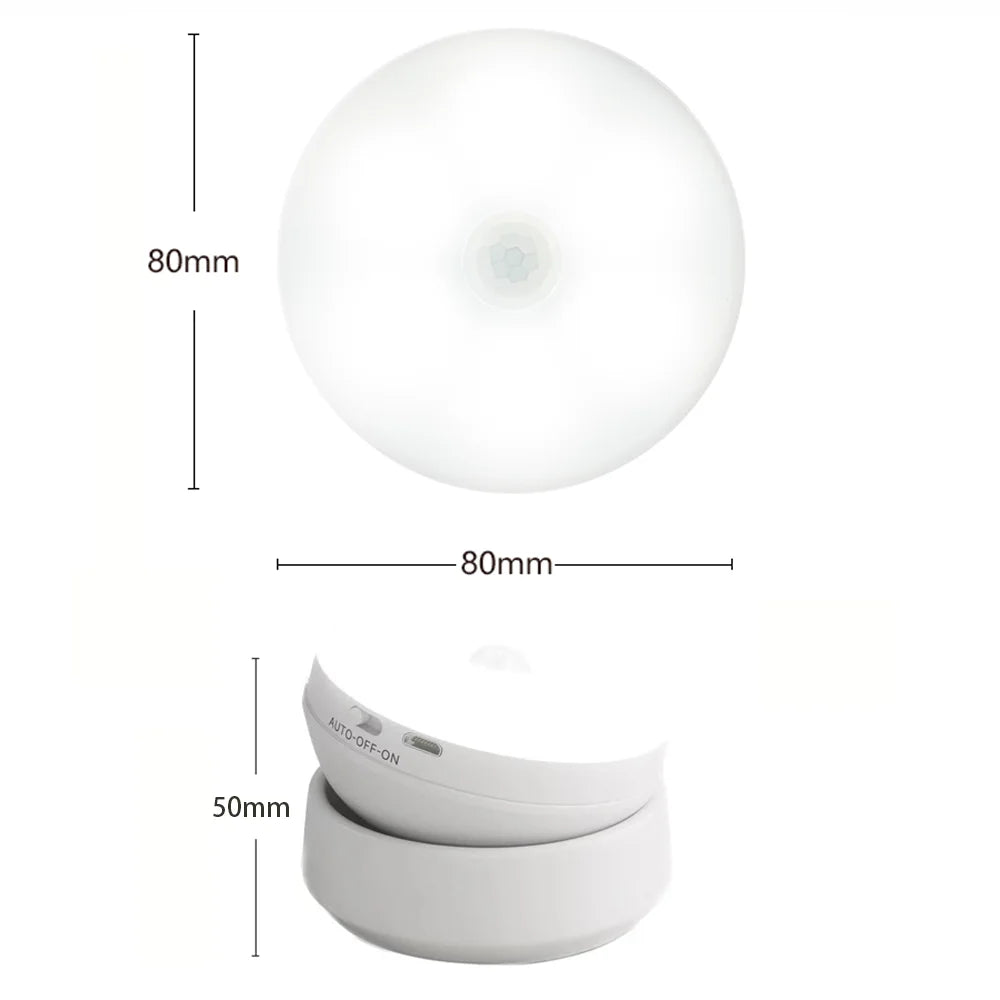 LED Night Light with Motion Sensor — USB Rechargeable | AIDreams