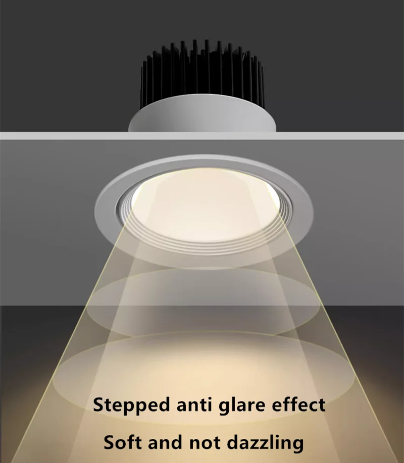 HIGH-PERFORMANCE LED DOWNLIGHT ANGLE ADJUSTABLE ANTI-GLARE AIDREAMS