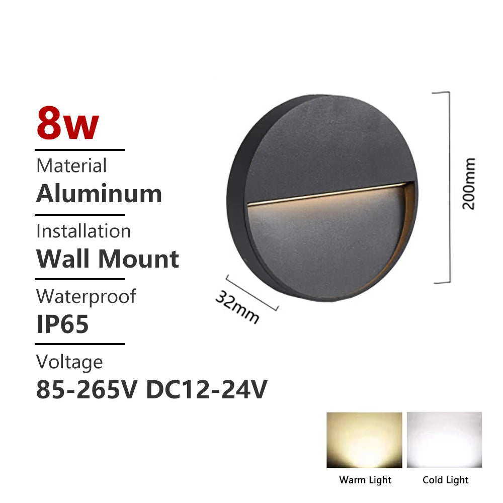 Lampada da parete per esterni