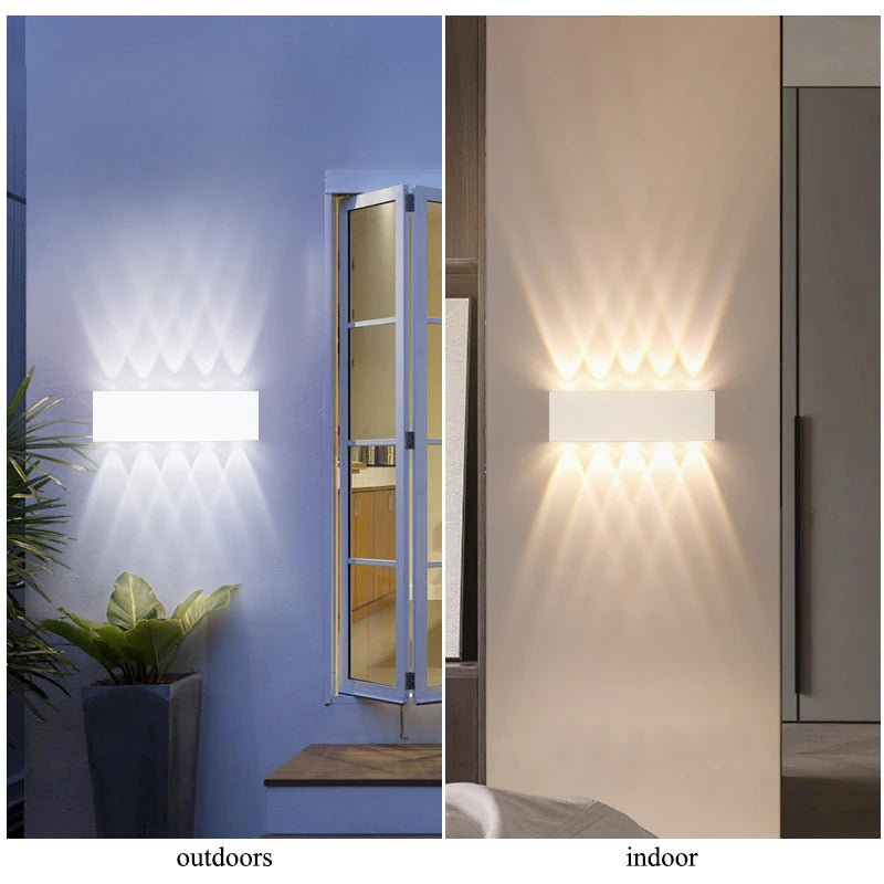 LED WALL LIGHT WATERPROOF IP65 OUTDOOR WALL LAMP AIDREAMS