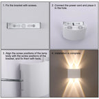 LED WALL LIGHT WATERPROOF IP65 OUTDOOR WALL LAMP AIDREAMS
