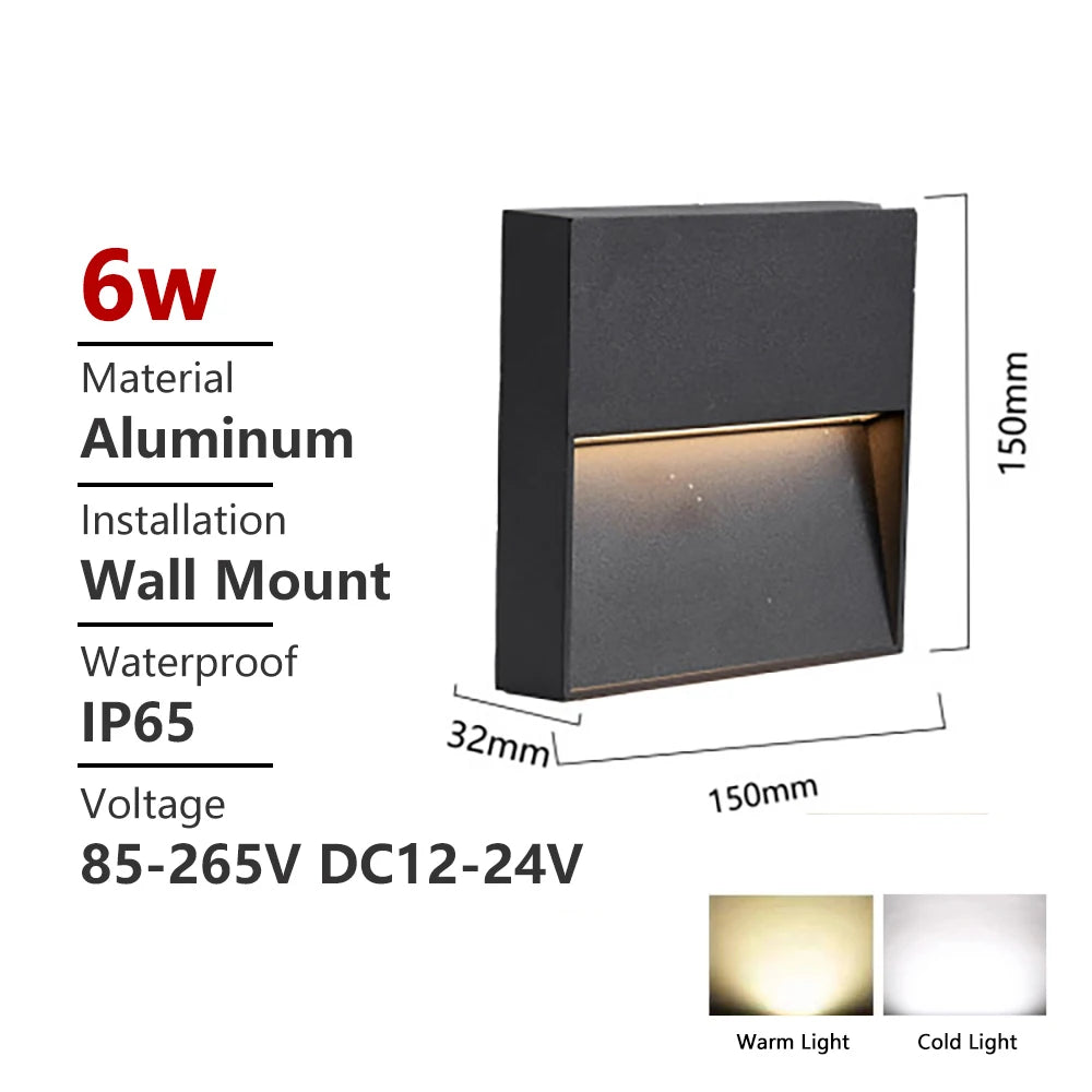 Lampada da parete per esterni