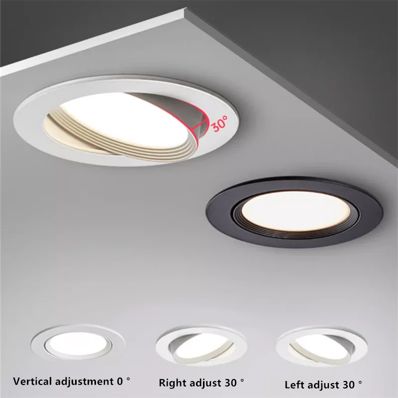 HIGH-PERFORMANCE LED DOWNLIGHT ANGLE ADJUSTABLE ANTI-GLARE AIDREAMS