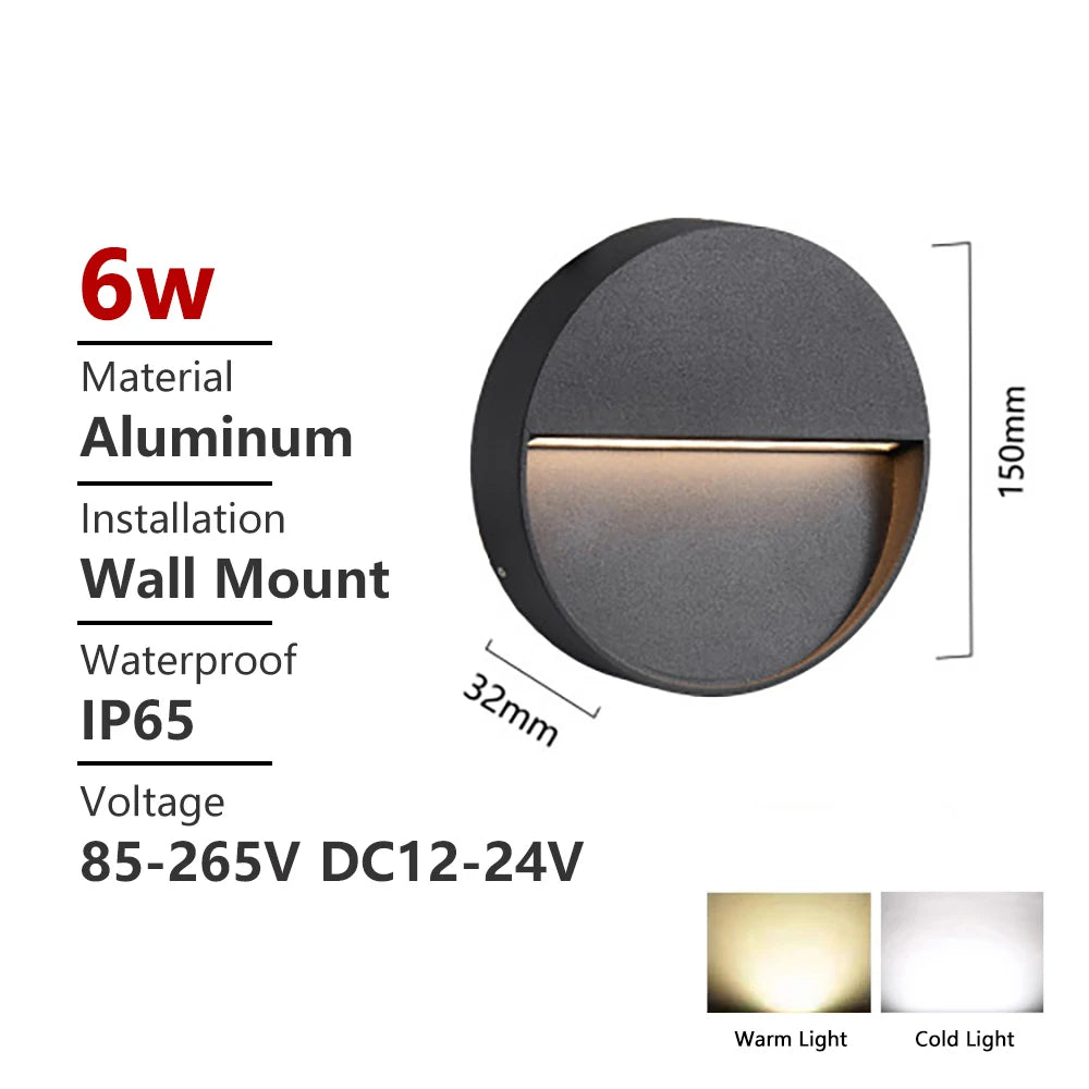 Lampada da parete per esterni