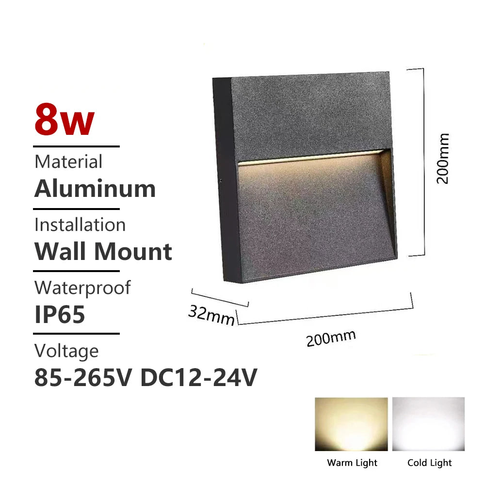 Lampada da parete per esterni