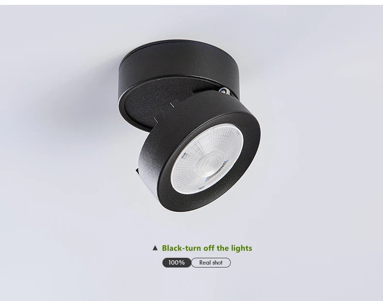 DIMMABLE LED DOWNLIGHT SURFACE MOUNTED CEILING LIGHT SPOTLIGHT AIDREAMS