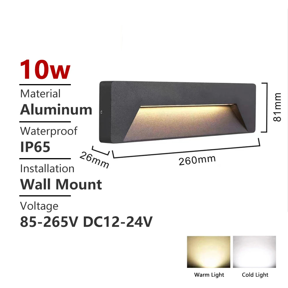 Lampada da parete per esterni