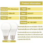 LED BULB LIGHT SENSOR CONTROL DUSK TO DAWN AIDREAMS