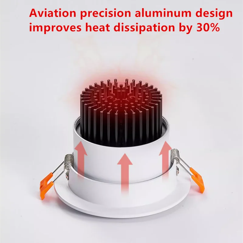 HIGH-PERFORMANCE LED DOWNLIGHT ANGLE ADJUSTABLE ANTI-GLARE AIDREAMS