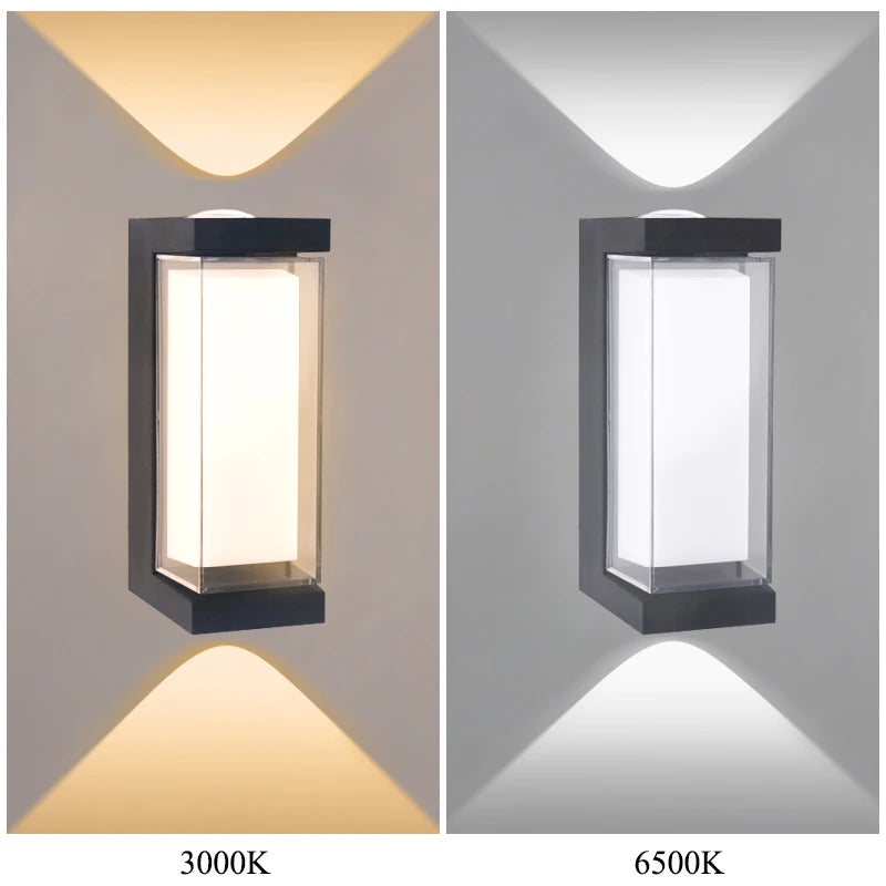 LED WALL LAMP OUTDOOR INDOOR WATERPROOF IP65 SURFACE MOUNTED AIDREAMS