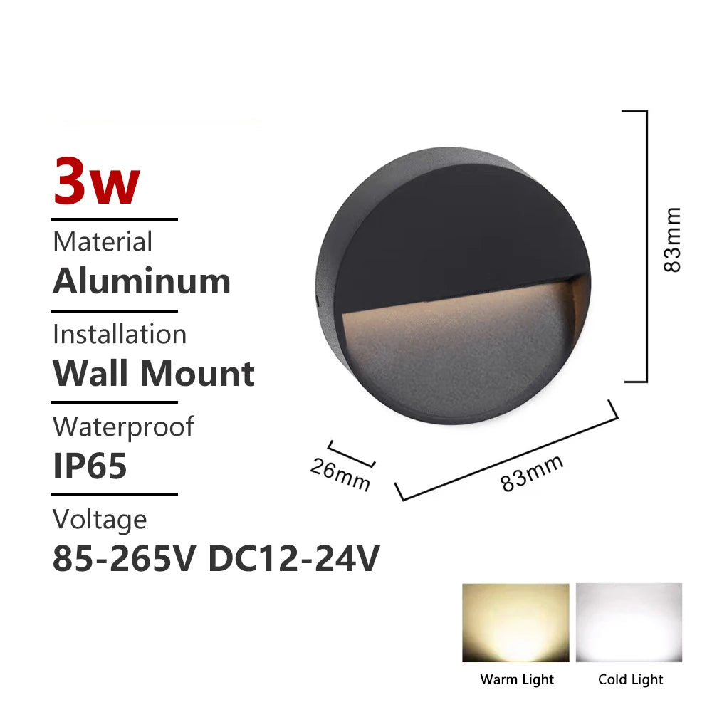 Lampada da parete per esterni