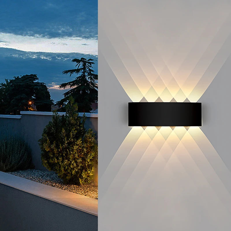 LED WALL LIGHT WATERPROOF IP65 OUTDOOR WALL LAMP AIDREAMS